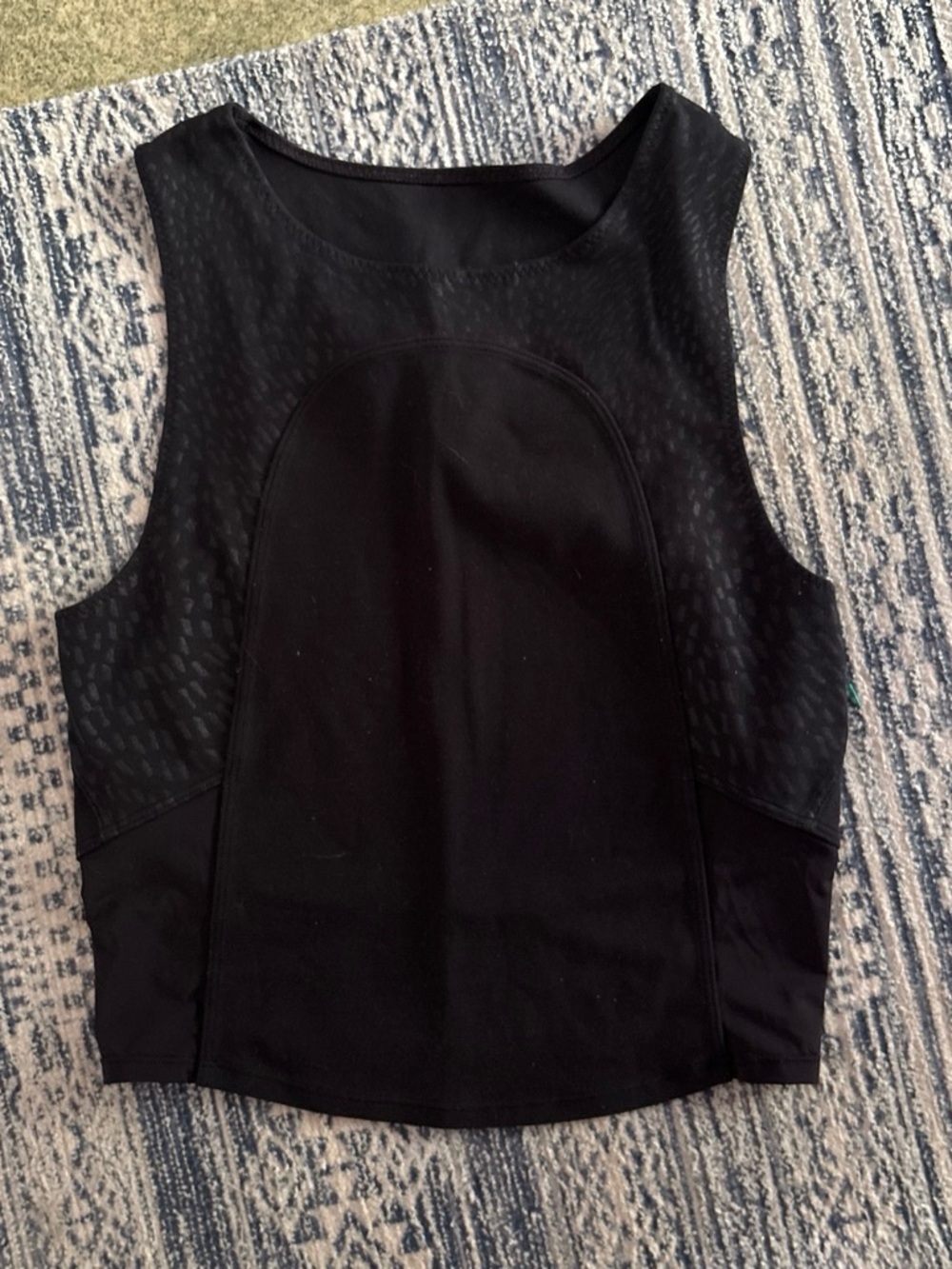 lululemon athletica Black Performance Tank Top